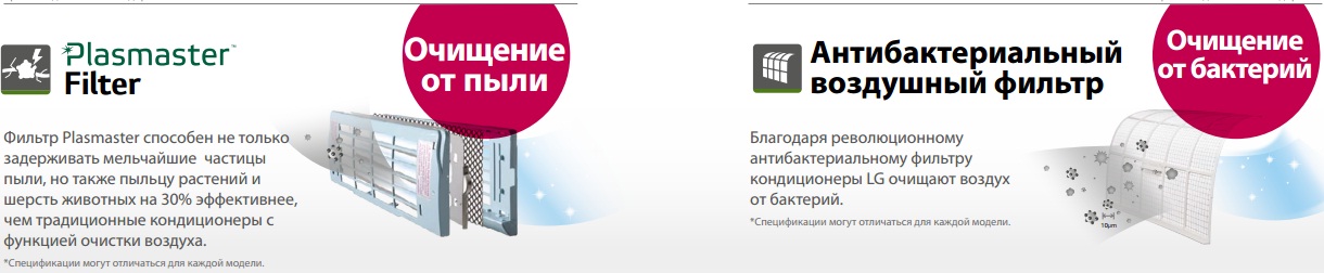 Варианты фильтров